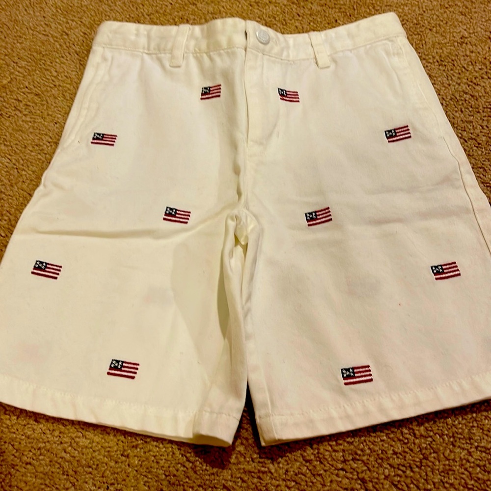 New with tags boys American Flag shorts